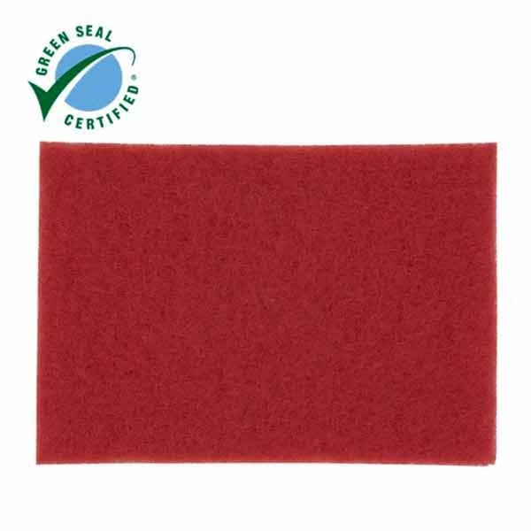 Red Buffer Pad 5100, 23 in, PK5