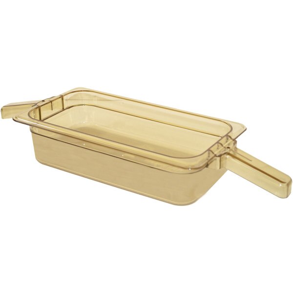Food Pan HH w/2 Hdl, 1/3 Sz, 4