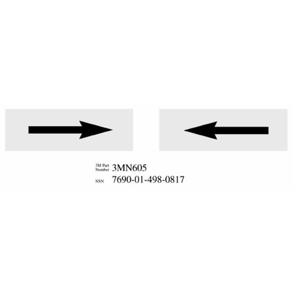 Damage Control Pipe Sign 3MN605DG inArro