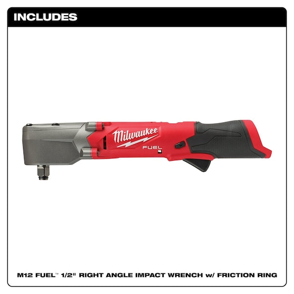 M12 FUEL 1/2 in. Right Angle Impact Wrench with Friction Ring (Bare Tool)