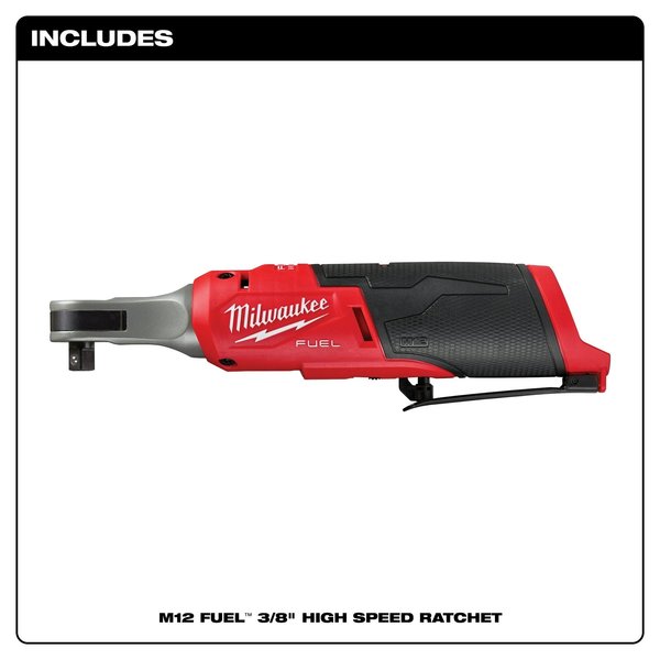 M12 FUEL 3/8 in. High Speed Ratchet (Tool Only)