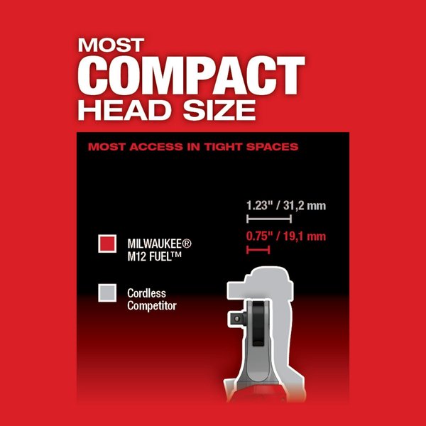 M12 FUEL 3/8 in. High Speed Ratchet (Tool Only)