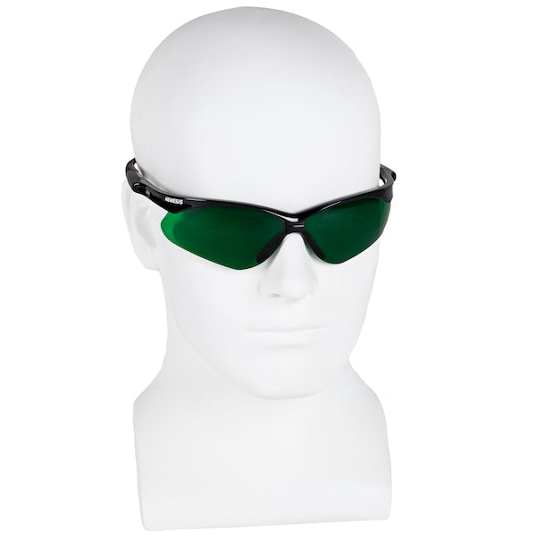 Safety Glasses, Wraparound Shade 3.0 Polycarbonate Lens, Scratch-Resistant
