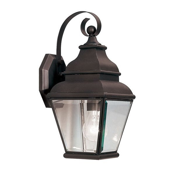 Exeter 1 Light Bronze Outdoor Wall Lante