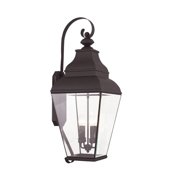 Exeter 4 Light Bronze Outdoor Wall Lante