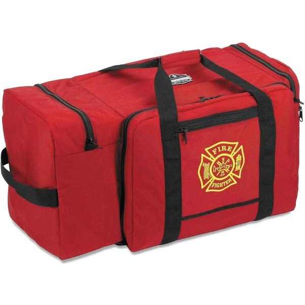 Personal Gear Bag, 1000D Nylon, Double Coated, Red, 15 in Height