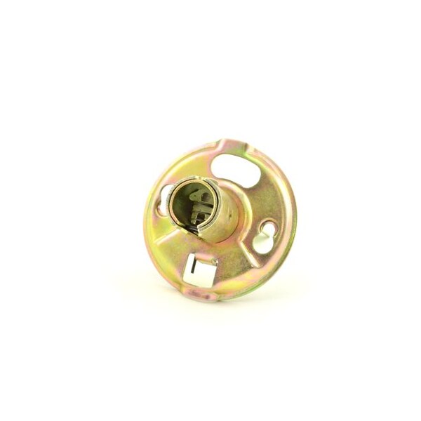 2/14 in Slotted Machine Screw, Plain Steel