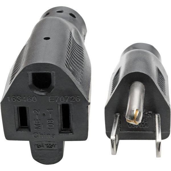 Power Cord, HD, 5-15P, 5-15R, 15A, 14AWG, 6ft