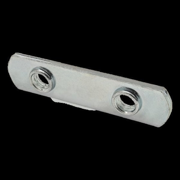M6 X 1.0 Dbl Economy T-Nut Bright 25 S