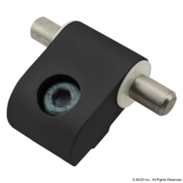 Black 25S Blk Lift-Off Hinge W/Two Pins