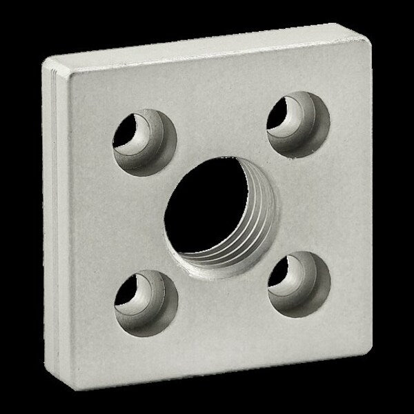 Base Plate 50mm X 50mm W/M20 Tap In Ctr