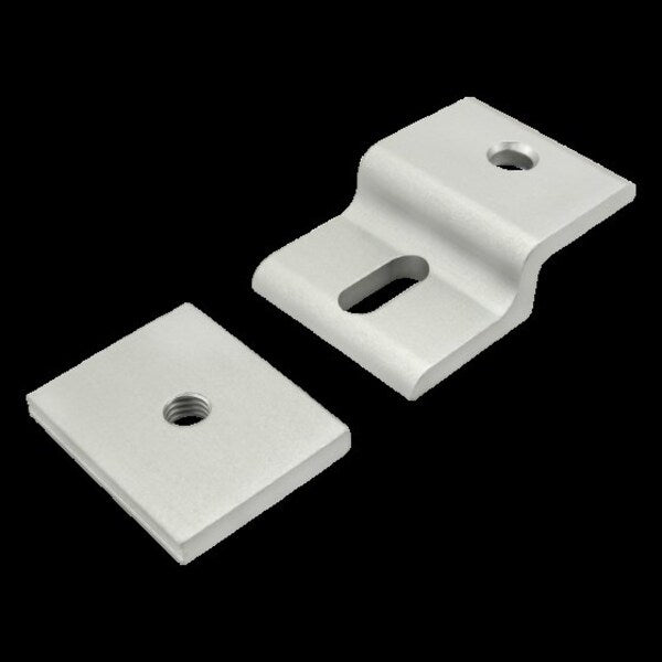Single 25mm Mesh Retainer W/Back Plate