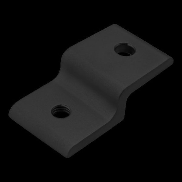 Black 25mm Single Panel Retainer