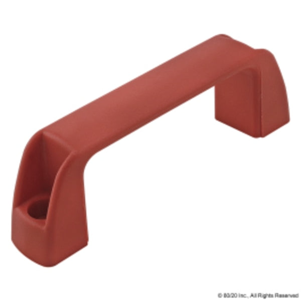 Small Plastic Door Handle-Red