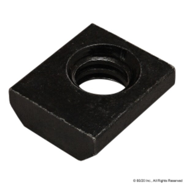 Standard 1/4-20 T-Nut Black, 25 S