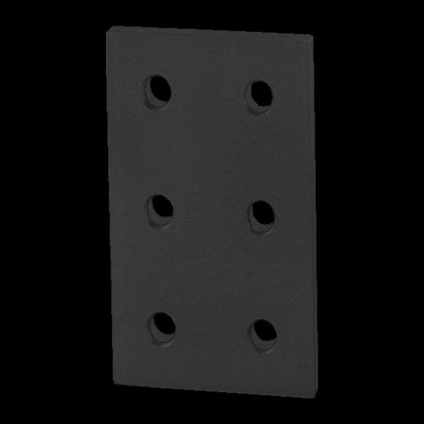 Black 25 S 6 Hole Joining Plate