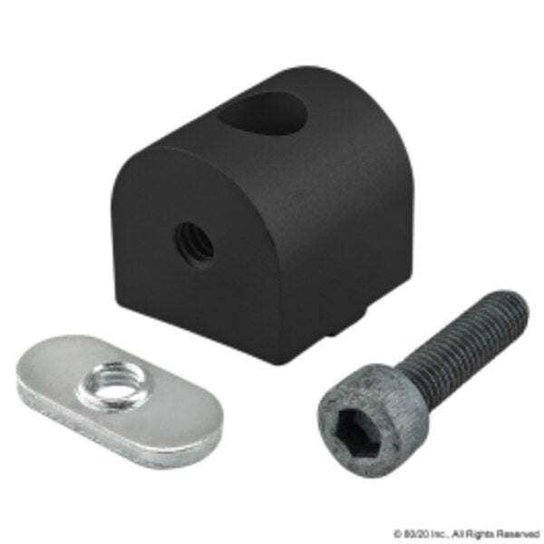 Black 25 S 0 Degree Pivot Nub