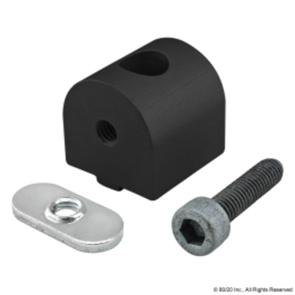 Black 25 S 90 Degree Pivot Nub