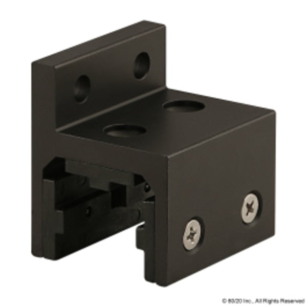 Black 25S Shrt Sgl Flange Linear Bearing