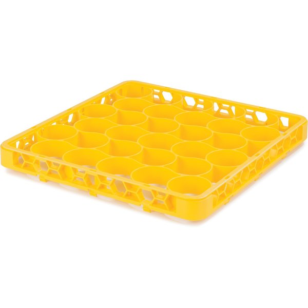 Shrt Glass Rack Ext, 30 Comp, Ylw, PK6