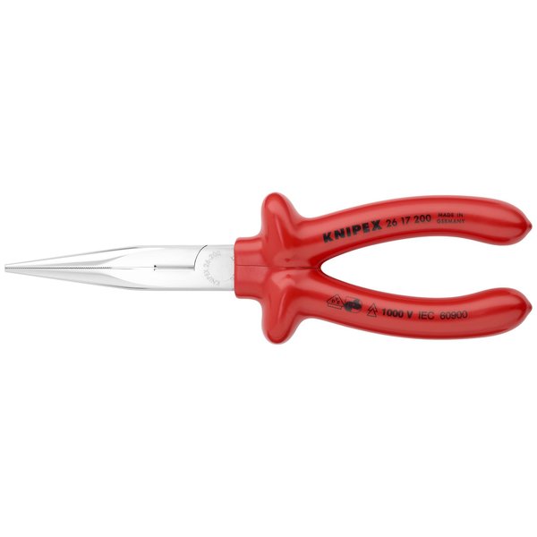 Long Nose Pliers with Cutting Edges, 8