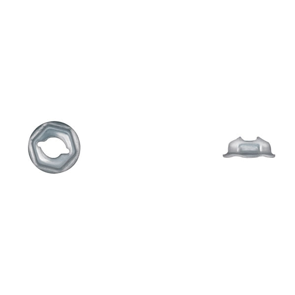 Zinc Hex Thrd Cutting Nuts 1/4