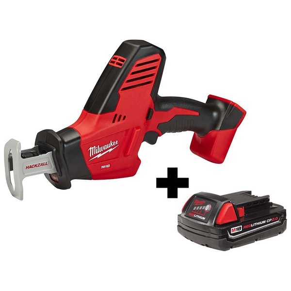 M18â¢ HACKZALLÂ® Recip Saw (Tool Only) w/ M18â¢ REDLITHIUMâ¢ CP2.0 Battery