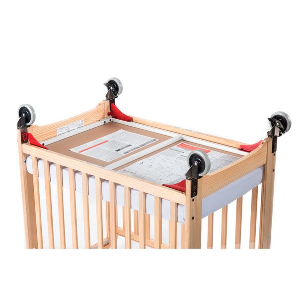 Evacuation Frame w/Brass Casters