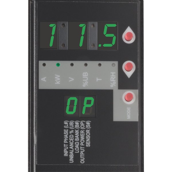 PDU, 3-Ph, Switched, 11.5kW, 24 C13, 6 C19, 0U