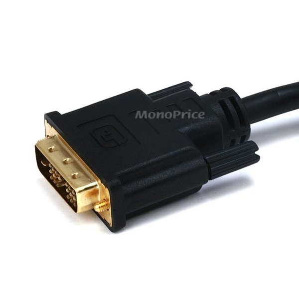 HDMI-DVI Cables, Black, 3 ft., 28AWG