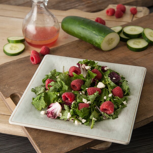 Melamine Square Salad Plate, 8.5