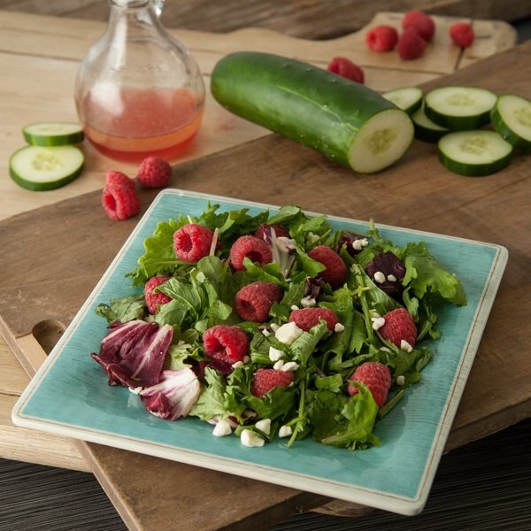 Melamine Square Salad Plate, 8.5