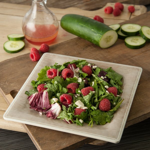 Melamine Sq. Salad Plate, 8.5