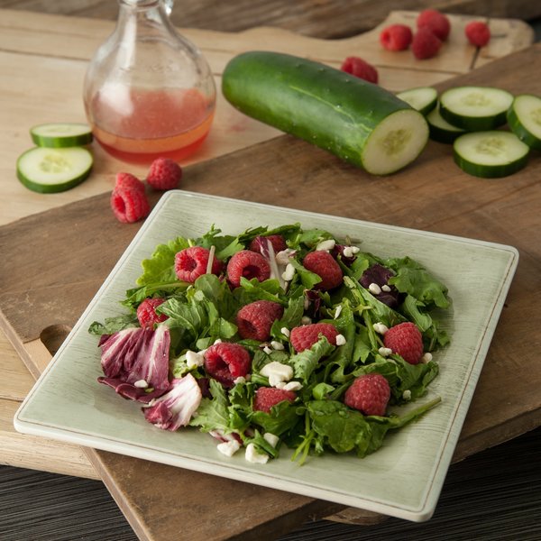 Melamine Square Salad Plate, 8.5