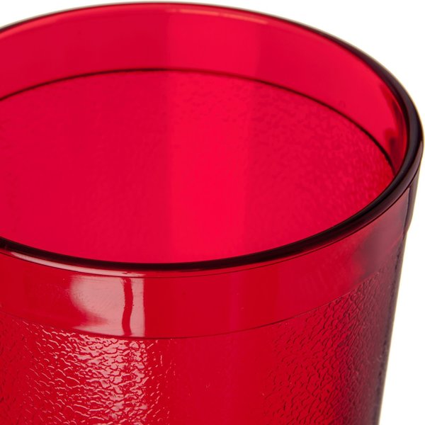 SAN Tumbler, 20 oz., 6/Pack, Ruby, PK12