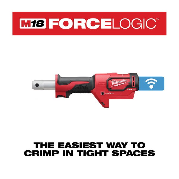 M18 FORCE LOGIC 6 Ton Utility Crimper (Tool Only)