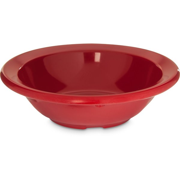 Melamine Rim Fruit Bowl, 4.75 oz., Rd, PK48