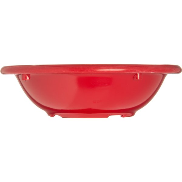 Melamine Rim Fruit Bowl, 4.75 oz., Rd, PK48