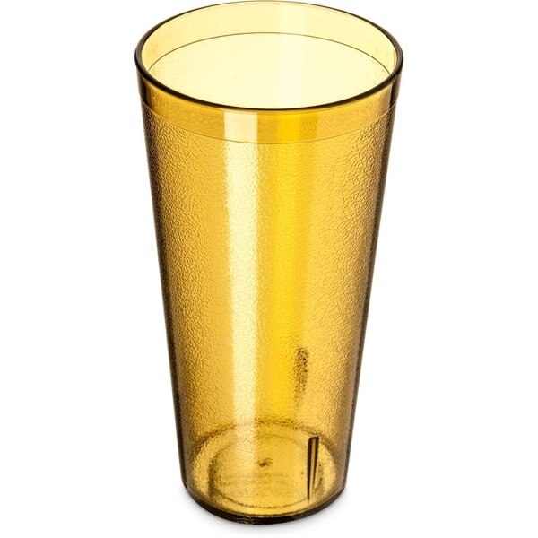 SAN Plastic Tumbler, 24 oz., Amber, PK72