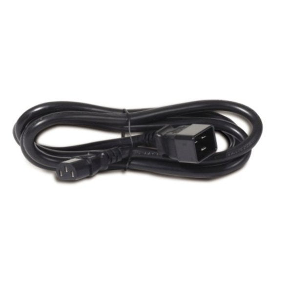 Power Cord, IEC 320 C20, SJT, 6.5 ft., 16A, 12/3