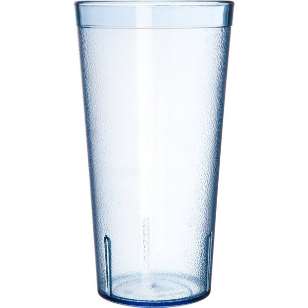SAN Plastic Tumbler, 20 oz., Blue, PK72