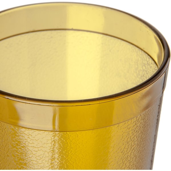 SAN Tumbler, 20 oz., 6/Pack, Amber, PK12