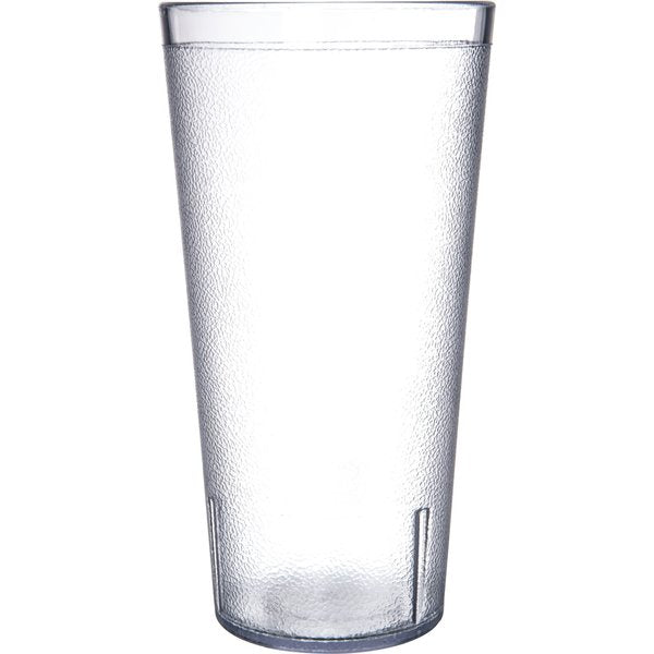 SAN Tumbler, 32 oz., 3/Pack, Clear, PK8