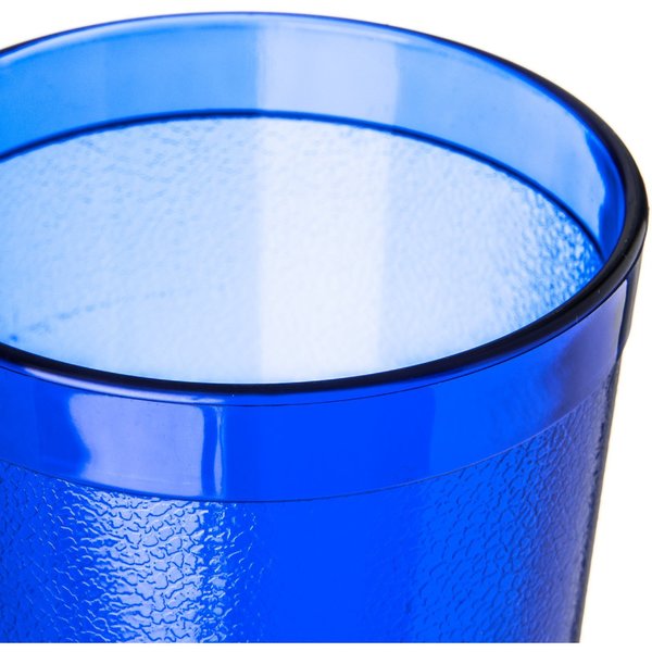 SAN Plastic Tumbler, 20 oz., Blue, PK72