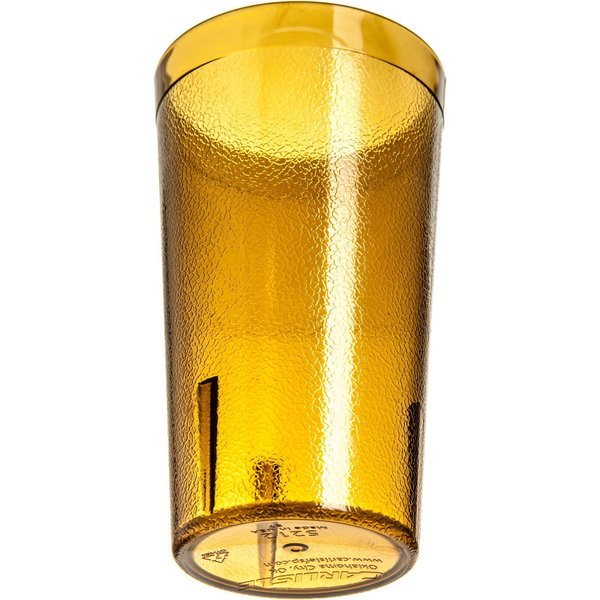 SAN Tumbler, 12 oz., 12/Pack, Amber, PK6
