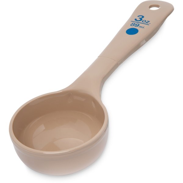 Solid Short Handle, 3 oz., Beige, PK12