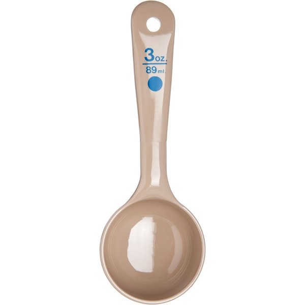 Solid Short Handle, 3 oz., Beige, PK12
