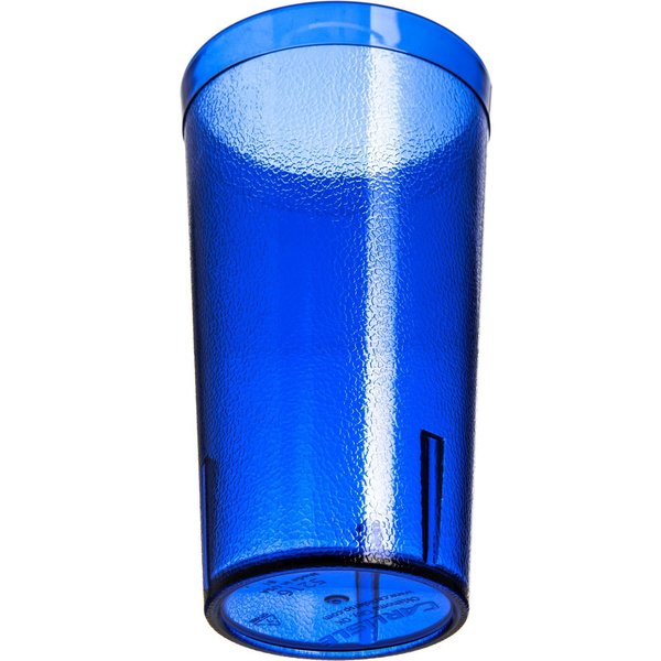 SAN Plastic Tumbler, 16 oz., Blue, PK72