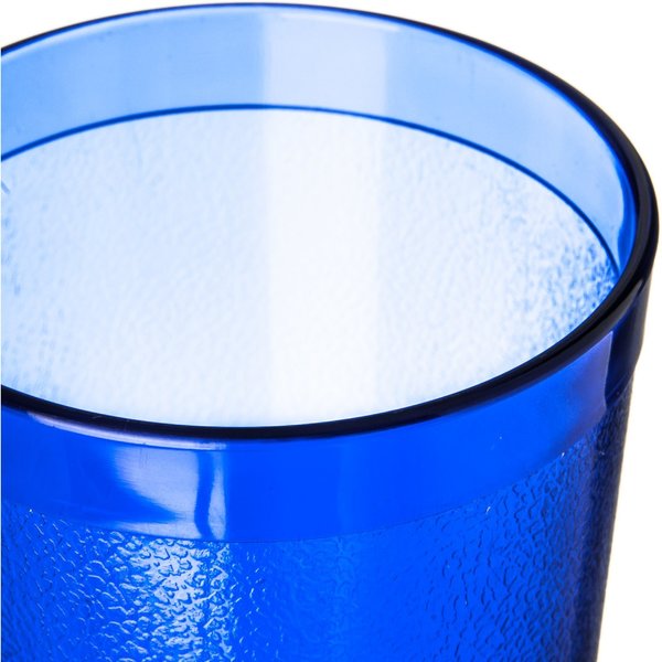 SAN Plastic Tumbler, 16 oz., Blue, PK72