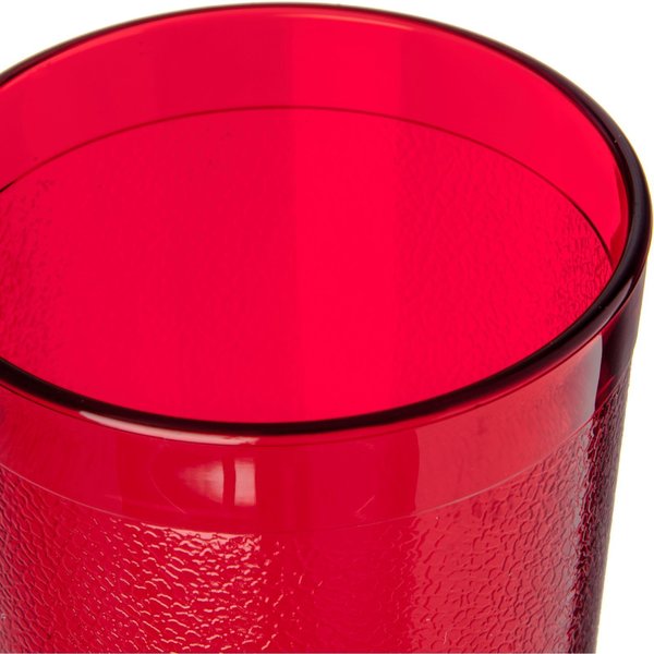 SAN Tumbler, 12 oz., 12/Pack, Ruby, PK6